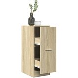 vidaXL Lekarniška omara sonoma hrast 30x41x77,5 cm inženirski les Cene