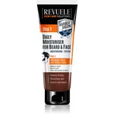 Revuele Men Care Solutions Barber Salon hidratantna krema za lice i bradu 80 ml
