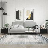 vidaXL Stolići za kavu 2 kom crni 50x50x40 cm od konstruiranog drva | shoptok.hr
