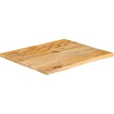 Stolna ploča sa živim rubom 80x80x3,8 cm od masivnog drva manga | shoptok.hr