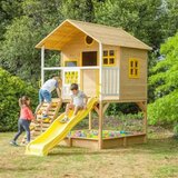 Kinder_Home velika dečija kućica sa peščanikom i toboganom, za igru na otvorenom u dvorištu i bašti ( C225 ) cene