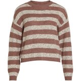 Vila Pulover 'PALINE' rjava / siva | Shoptok.si