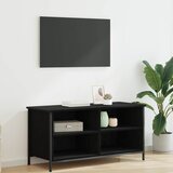 vidaXL TV omarica Črna Orehovina 100 x 40 x 50 cm Konstruiran les | Shoptok.si