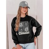 DStreet Bluza damska oversize z misiami MISOBEARS czarna | Shoptok.si