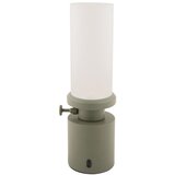 Leitmotiv Kaki zelena LED stolna lampa s mogućnosti zatamnjivanja s metalnim sjenilom/sa staklenim sjenilom (visina 29,5 cm) Camp – | shoptok.hr