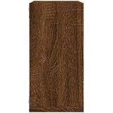 vidaXL Stenske kockaste police 6 kosov rjav hrast 30x15x30 cm, (5000307110) | Shoptok.si
