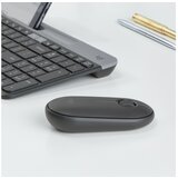 Logitech M350 Pebble, optical 1000dpi graphite wireless bežični miš