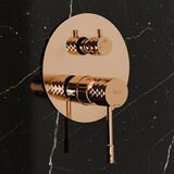REA Bath Komplet za tuširanje za vgradnjo Lungo Diamond Copper + BOX | Shoptok.si