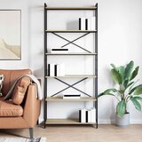  Polica Sonoma hrast 80 x 30 x 189,5 cm Konstruirano drvo | shoptok.hr