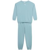 Puma Komplet trenerka za dečake Loungewear Oversized Sweat Suit Tr G, Svetloplavi Cene