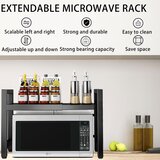 DEVESANTER raztegljiv kuhinjski stojalo za mikrovalovno pečico 40–64cm | Shoptok.si