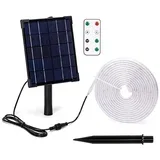 LED prigušiva solarna traka LED/5W/3,2V 5 m 2700K IP65 + DO