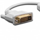  kabel DVI (m) - VGA (f) 10cm bele barve | Shoptok.si