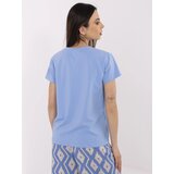 BASIC Feel Good T-shirt-CLM-TS-1639.12-blue | Shoptok.si