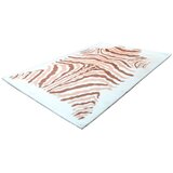 Kayoom PREPROGA Z VISOKIM FLOROM Rabbit Animal Elfenbein 160/230 cm taftano krem barve, rjavosiva | Shoptok.si