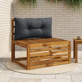  Jastučić za leđa PUTTEN 100% poliester Tamno plava - Tamno plava 80 x 40 x 10 cm Melange | shoptok.hr