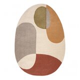 RugsX Preproga FUSION 5706 krem / terakota Shape - Geometrična, moderna, abstraktna, nepravilno 160x220 cm, (5000177128) | Shoptok.si