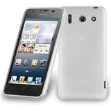 Cadorabo Ohišje, združljiv s Huawei v Srebrni - zaščitni pokrov, narejen iz fleksibilnega silikona TPU v brušenem dizajnu, (20570968) | Shoptok.si