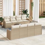  Sjedeća garnitura za vrt Bež 55 x 55 x 37 cm poliratan | shoptok.hr