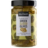Olymp zelene masline sečene 150g Cene