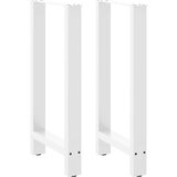  Noge stolića za kavu 2 kom bijele 40x(90-91) cm čelik | shoptok.hr