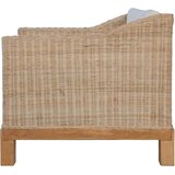  Sedežna garnitura z blazinami 2-delna naravni ratan - - Rjava - 59 - N/A - | Shoptok.si