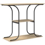  Konzolna stolica s policom Sonoma hrast 101 x 35 x 80,5 cm | shoptok.hr