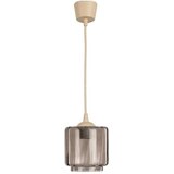 Brilagi LED luster na sajli R GLASS 1xE27/60W/230V prečnik 15 cm bež/dimljeno bež | Eponuda.com