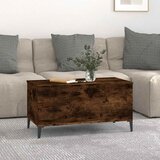  Stolić za kavu boja hrasta 90 x 44,5 x 45 cm konstruirano drvo | shoptok.hr