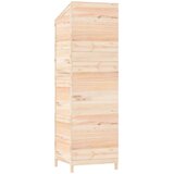  Vrtno spremište 55 x 52 x 174,5 cm od masivne jelovine | shoptok.hr