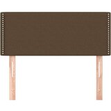  Posteljno vzglavje temno rjavo 80x5x78/88 cm blago, (20735851) | Shoptok.si