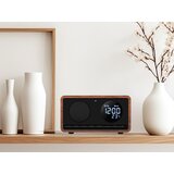 Manta RDI912 RIMINI radijski sprejemnik / ura / budilka / brezžični polnilec, 5v1, FM Radio, Bluetooth 5.1, polnilna baterija, microSD / AUX / USB Type-C, črn (Velvet Black), (21065734) | Shoptok.si