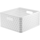  Spremnik COUNTRY kvadratni 14L – bijela | shoptok.hr