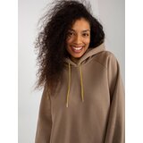 ex moda Sweatshirt-EM-BL-407.06-dark beige | Shoptok.si