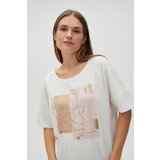 Marisse Women's T-Shirt L-Ts-4632 Off White | Shoptok.si