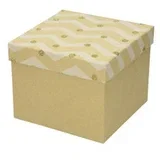 Škatla darilna 22x22x16cm creative natur PROMOCIJA