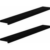  Prozorske klupice 2 kom tamnosmeđe 120x15x2 cm masivne hrast | shoptok.hr