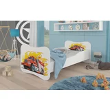 ADRK Furniture Otroška postelja Gonzalo grafika - 70x140 cm