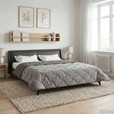  Zimska posteljnina Šonerisan Svetlo siva 200 x 240 cm, (5000284315) | Shoptok.si