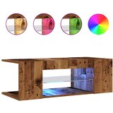 vidaXL TV ormarić LED boja staro drvo 90x39x30 cm konstruirano drvo | shoptok.hr