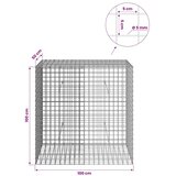  Gabion s žicom debljine 5 mm i mrežom 5x5 cm 100x50x100 cm - 50 cm 100 cm 100 cm | shoptok.hr