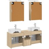 Set ormarića za kupaonicu 5 kom. Hrast sonoma Konstruirano drvo | shoptok.hr