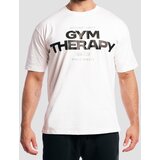 GymBeam muška majica gym therapy white 112021 | ePonuda.com
