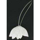 Luance traka za zavese sa magnetom tulipe belo/zlatna Cene