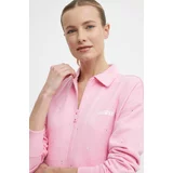 Guess Pulover SKYLAR ženski, roza barva, V4GQ06 K8802