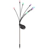  LED RGB solarno svetlo FIORINI 8xLED/1,2V 600 mAh IP44 crna | Eponuda.com