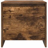  Noćni ormarići 2 kom dimljena boja hrasta 45x34x44,5 cm drveni | shoptok.hr