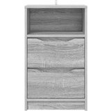  Noćni ormarići s ladicama 2 pcs Siva Sonoma 40 x 30 x 467 cm | shoptok.hr