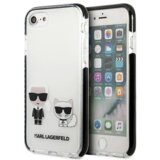 Karl Lagerfeld Originalen ovitek KLHCI8TPEKCW za iPhone 7, 8, SE 2020 prozorna zaščita za telefon - Full Bodies | Shoptok.si