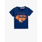 Koton Superman And Krypto Printed T-Shirt Licensed Short Sleeve Cotton